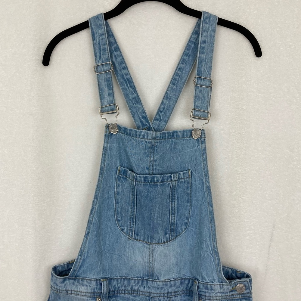 Blank Paige Women’s Distressed Denim Overalls sz Small